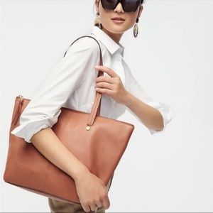 J Crew Devon Zip Top Tote